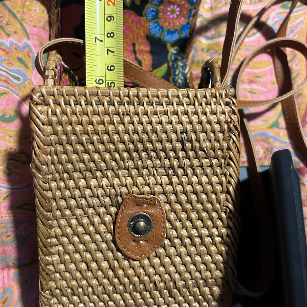 Small Rattan handbag - Picture 4 of 9